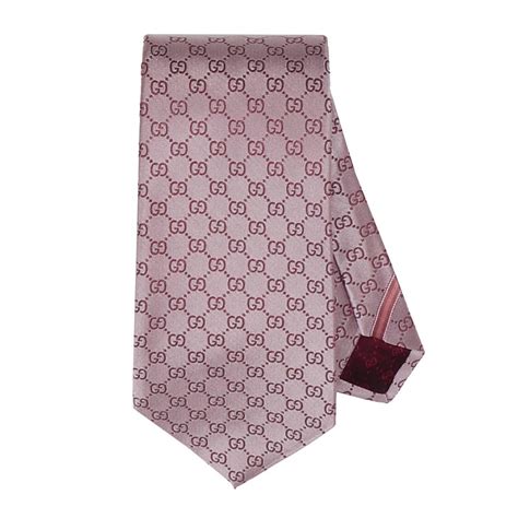 gucci baby pink tie